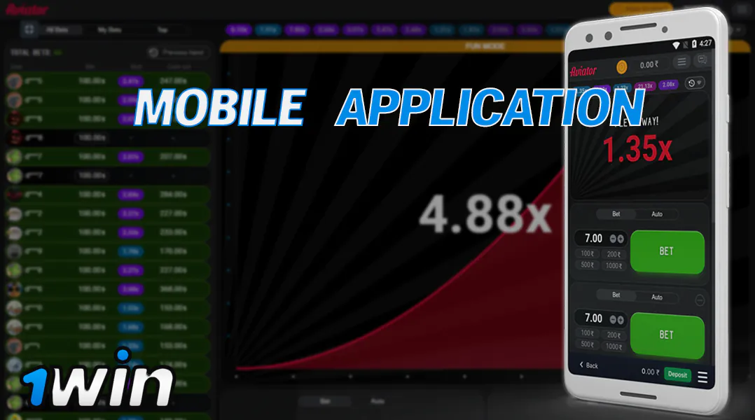 The Aviator game from 1win in India is available through smartphone apps for Android and iOS devices.